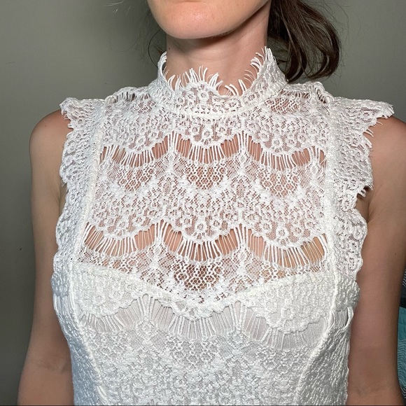 Intimately Free People White Lace Mini Dress - Picture 2 of 14